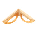 50pcs/pack Antique Gold Plain Bow Metal Collar Corner Protectors