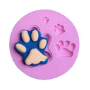 Silicone Mould Footprint Fondant Decorating Baking Soap Chocolate DIY Sugarcraft Kid Toys Gifts