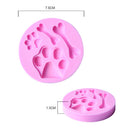 Silicone Mould Paw Bone Shape Fondant Decorating Baking Chocolate DIY Sugarcraft Kid Toys Crafts