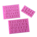 Silicone Mould Number Letter Shape Fondant Decorating Baking Chocolate DIY Sugarcraft Kid Toys Gifts