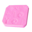 Silicone Mould Christmas Set Fondant Decorating Baking Chocolate DIY Sugarcraft Kid Toys Gifts