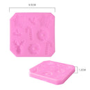 Silicone Mould Christmas Set Fondant Decorating Baking Chocolate DIY Sugarcraft Kid Toys Gifts