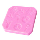 Silicone Mould Christmas Set Fondant Decorating Baking Chocolate DIY Sugarcraft Kid Toys Gifts