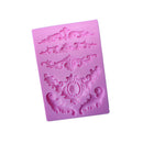 Silicone Fondant Cake Decorating Mould Chocolate Mold DIY Sugarcraft Tools Xmas Embellishments