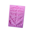 Silicone Fondant Cake Decorating Mould Chocolate Mold DIY Sugarcraft Tools Xmas Embellishments