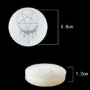 Silicone Mold With Hanging Hole Jewelry Pendant Charms for Jewelry Making Crafts DIY