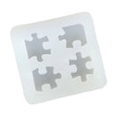 Silicone Molds Jewelry Decorating Pendant Charm DIY Making Mould Crafts Puzzle Shape
