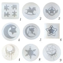 Silicone Molds Jewelry Decorating Pendant Charm DIY Making Mould Crafts Puzzle Shape
