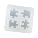 Silicone Molds Jewelry Decorating Pendant Charm DIY Making Mould Crafts Puzzle Shape