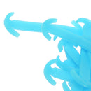 14pcs/set Glow In Dark Silicone No Tie Shoelaces for Sneaker Boots Shoes Blue