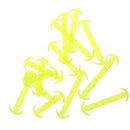 14pcs/set Glow In Dark Silicone No Tie Shoelaces for Sneaker Boots Shoes
