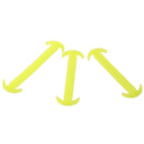 14pcs/set Glow In Dark Silicone No Tie Shoelaces for Sneaker Boots Shoes