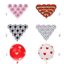 Pack of 10 Caution Latex Helium Ballons Wedding Birthday Party Decor
