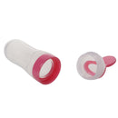 Infant Baby Silicone Feeding With Spoon Feeder Food Rice Cereal Bottle Pink
