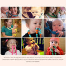 Baby Toddlers Silicone Teething Chewing Nursing Supplies Breastfeeding Pendant Necklace Jewelry White