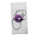 Baby Toddlers Silicone Teething Chewing Nursing Supplies Breastfeeding Pendant Necklace Jewelry Purple