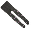 Plain Girls Winter Warm Full Length Cotton Kids Leggings Children Sock Tights Grey