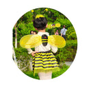 3Pc Bumble Bee Honey Girls Kids Fairy Halloween Fancy Dress Up Party Costume