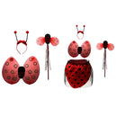 3Pc Ladybird Honey Girls Kids Fairy Halloween Fancy Dress Up Party Costume