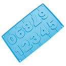 Birthday Numbers Silicone Fondant Cake Decorating Mould Lollipop Chocolate Mold DIY Tools