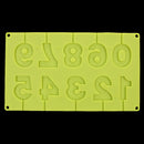 Birthday Numbers Silicone Fondant Cake Decorating Mould Lollipop Chocolate Mold DIY Tools