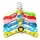Children Clothes Hangers 6 Colour Choices Kids Children Shirt Skirt Red