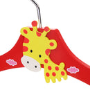 Children Clothes Hangers 6 Colour Choices Kids Children Shirt Skirt Red