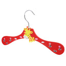 Children Clothes Hangers 6 Colour Choices Kids Children Shirt Skirt Red