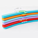 Kids Baby Clothes Garments Trousers Shirt Skirt Safe Holder Hanging Accessory Wooden Cute Cartoon Design Hanger Light Yellow