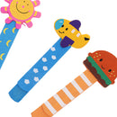 10pcs Lovely Cartoon Wooden Bookmark Paper Clips for Kids Perfect Gift