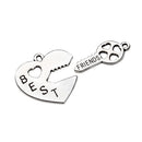 Girl Favour DIY Accessories BEST FRIEND Heart-shaped and Key