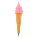 Ice cream Shape Blue Gel Ink Pen Ballpoint for Children Student Stationery