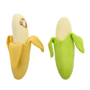 4pcs/Pack Creative Kid's Cartoon Colorful Banana Fruit Rubber Pencil Eraser