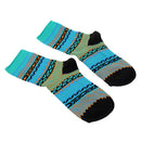 Women Girls Lightweight Comfortable Vintage Ethnic Cotton Boot Socks Warm Winter Stockings 1 Pair