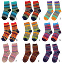 Women Girls Lightweight Comfortable Vintage Ethnic Cotton Boot Socks Warm Winter Stockings 1 Pair