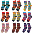 Women Girls Lightweight Comfortable Vintage Ethnic Cotton Boot Socks Warm Winter Stockings 1 Pair