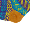 Women Girls Lightweight Comfortable Vintage Ethnic Cotton Boot Socks Warm Winter Stockings 1 Pair