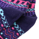 Women Girls Fashionable Lightweight Comfortable Vintage Ethnic Cotton Boot Socks Warm Winter Stockings 1 Pair