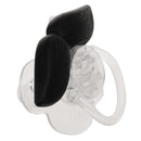 Novelty Mustache Beard Infant Baby Pacifier Silicone Dummy Nipples w/Back Cover