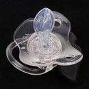 Novelty Mustache Beard Infant Baby Pacifier Silicone Dummy Nipples w/Back Cover