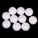 100 Pieces White Polystyrene Foam Balls Christmas Decoration Ornaments for DIY Modeling Crafts Kids Crafts 35mm