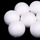 100 Pieces White Polystyrene Foam Balls Christmas Decoration Ornaments for DIY Modeling Crafts Kids Crafts 35mm