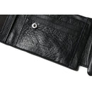 Mens Womens Trifold Genuine Leather Slim Wallet Card Holder Coin Pocket Bags