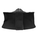 Women Ladies Faux Leather Wide Elastic Buckle Waist Belt Christmas Gifts