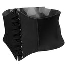 Women Ladies Faux Leather Wide Elastic Buckle Waist Belt Christmas Gifts
