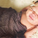 Newborn Baby Photography Props Stretch Swaddle Wrap Blanket Coffee