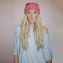 Women Girls Winter Yoga Headdress Knotted Stretchable Headband Ear Warmer Headband Headpiece Yellow