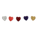 50 Pcs Chic Fashion Beautiful Mix Heart Combination Flatback Appliques Buttons DIY Crafts