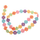 High Quality Colorful Daisy Embroidery Lace Edge Trim Ribbon Applique Sewing Crafts