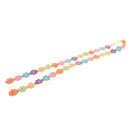 High Quality Colorful Daisy Embroidery Lace Edge Trim Ribbon Applique Sewing Crafts